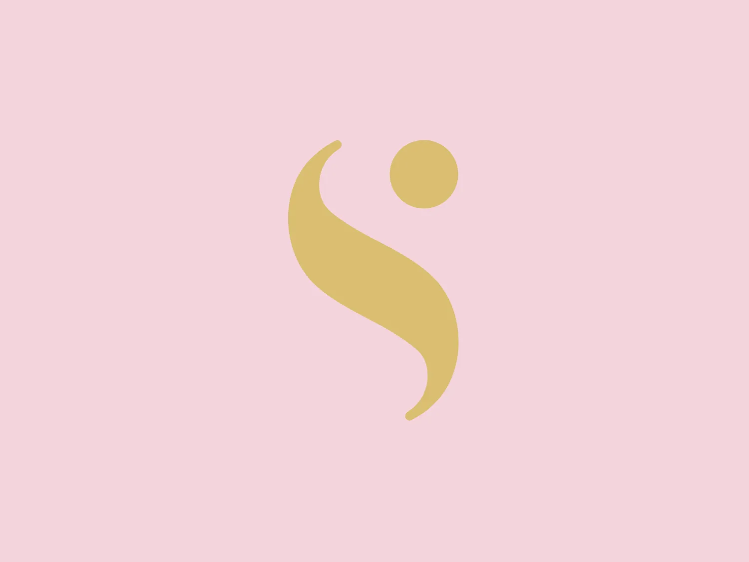 The logo for Stebler Gstaad features a stylized, abstract figure consisting of two main elements that evoke a humanoid form: a rounded head and an elongated, curved body. Utilizing a soft gold color (#D4AF37), the design radiates warmth and elegance. The minimalist and modern approach ensures versatility for diverse applications. The logo's elements are strategically positioned to convey a sense of movement or activity, while its slight asymmetry adds an organic touch. The gentle contrasting background accentuates the subtle tones of the logo. Hexcode: #ECE4CF