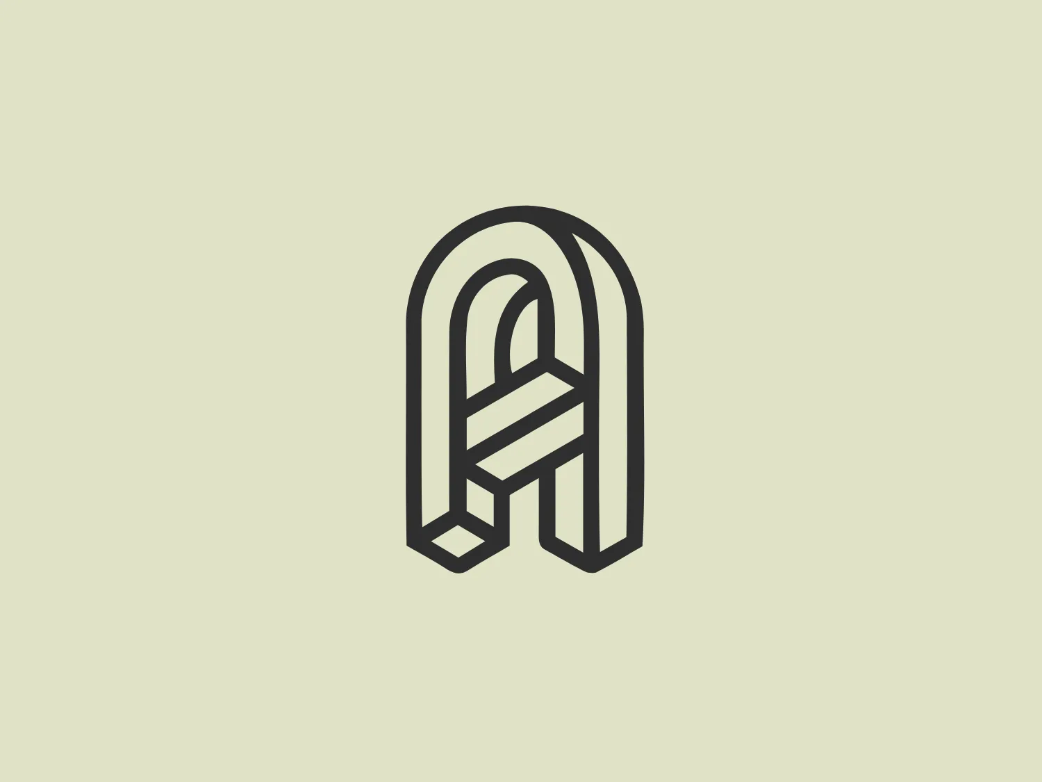 The Adphorus logo features a sleek, modern sans-serif monogram "A" and "N" combined with clean lines and a three-dimensional effect achieved through shading and perspective. The monochromatic design exudes a professional and contemporary feel, with subtle gradients for added depth.