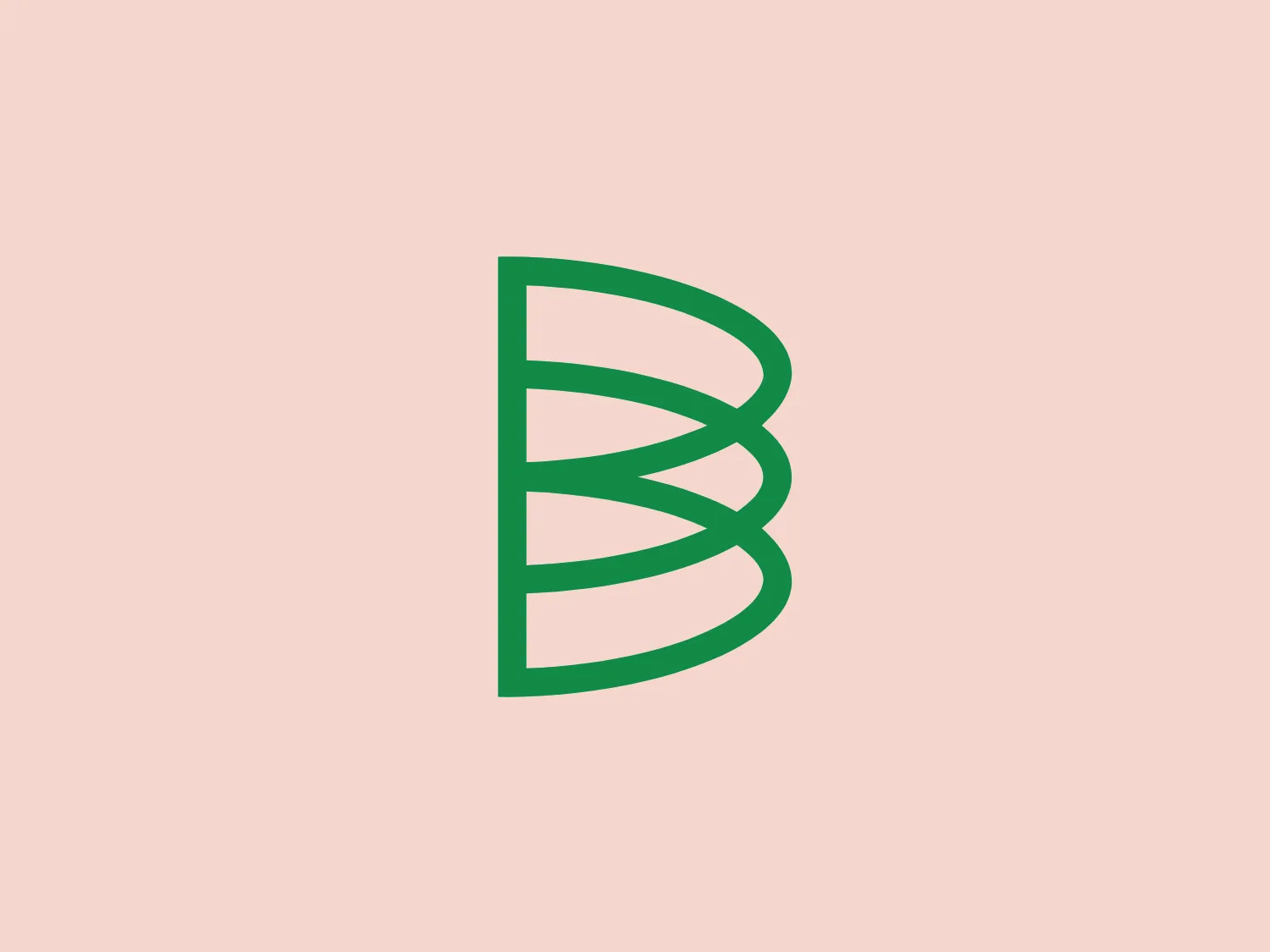 The Baseten logo is a stylized representation of the letter "B," composed of converging arcs that create a three-dimensional effect with depth and movement. The arcs vary in thickness, adding to the three-dimensional feel. The vibrant and flat green color gives it a modern and clean look, without gradients or shading. The overall design aesthetic is minimalistic and contemporary, with a focus on geometry and symmetry, allowing for versatility in various applications and sizes.
