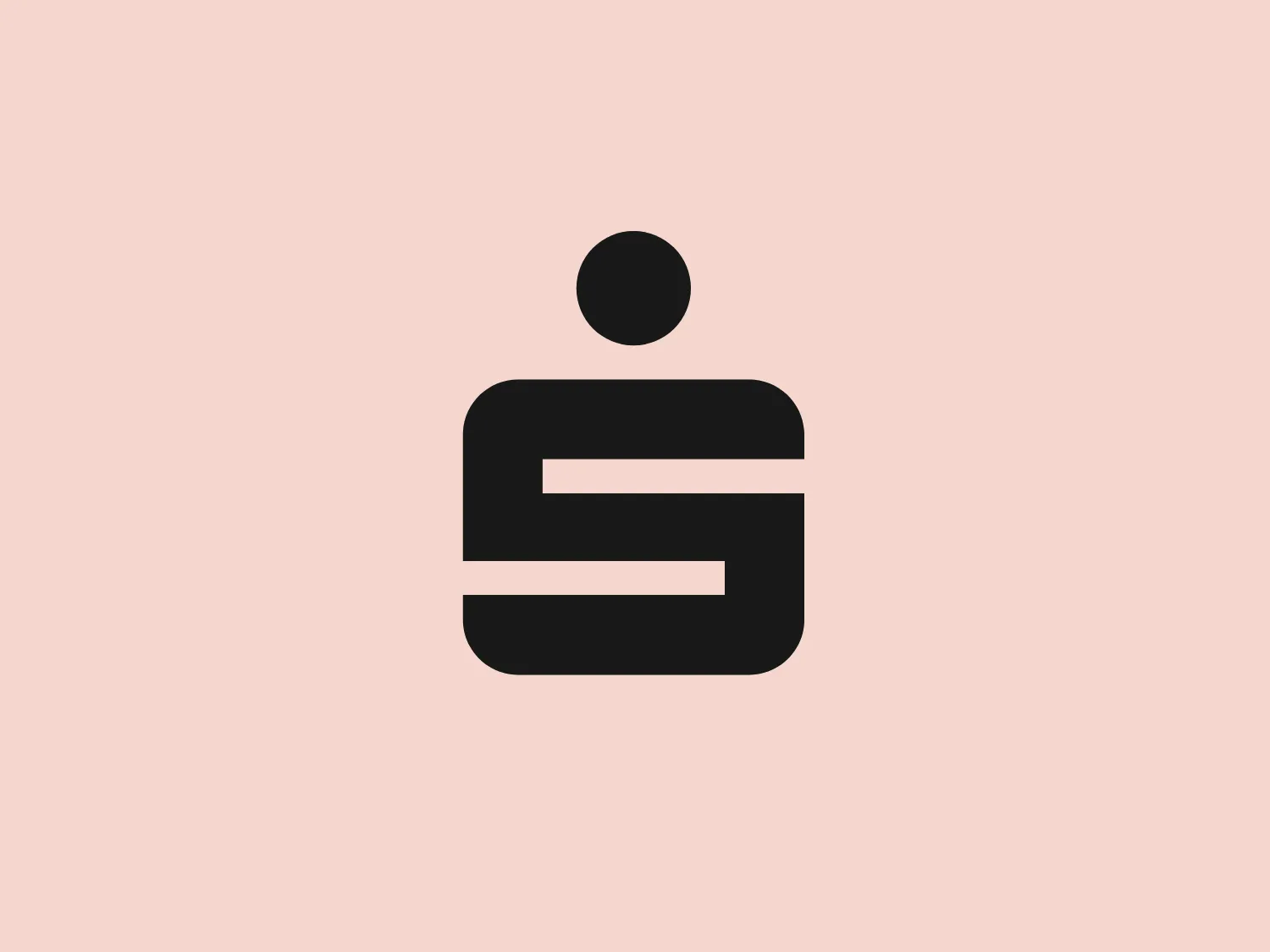 The logo, for Sparkasse, depicts a bold and modern design featuring a red stylized letter 'S' nestled within an abstract square-like shape. The 'S' is crafted with three horizontal stripes that elegantly curve to form the letter, with the top and bottom stripes extending slightly beyond the central stripe to create a dynamic and flowing movement. The logo's vibrant red color exudes energy and passion, while its clean and simplistic design conveys strength and contemporary elegance.