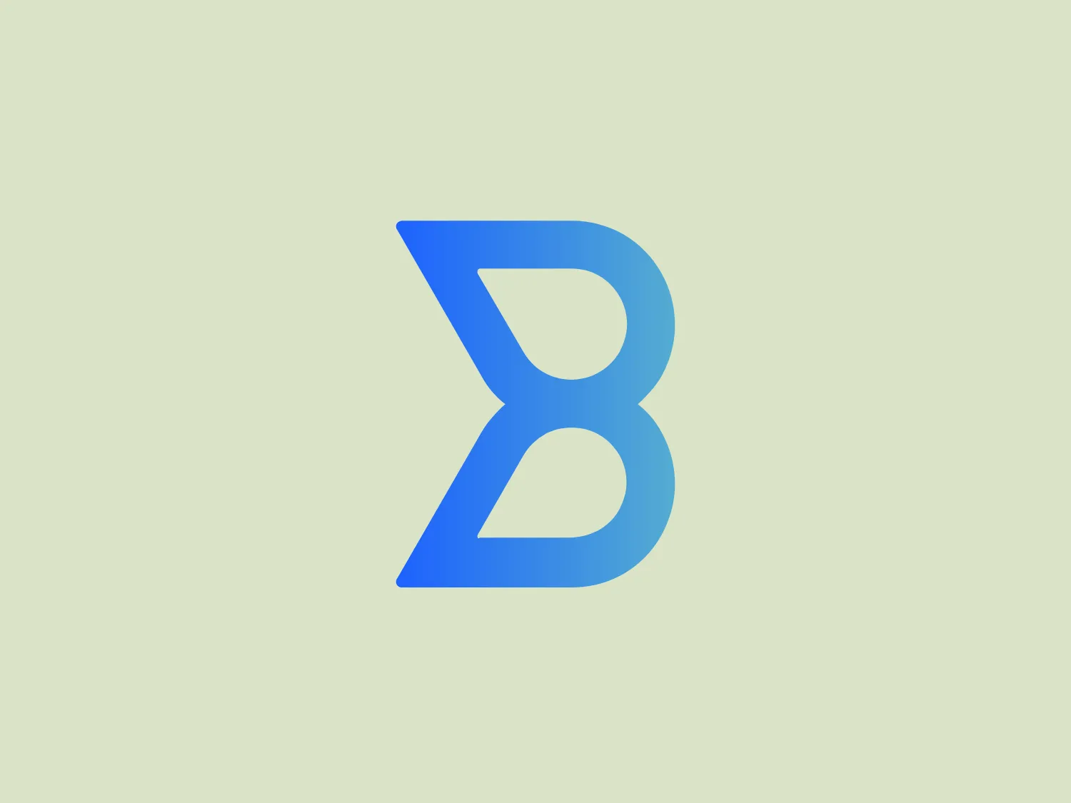 The Blutui logo consists of a stylized, abstract image resembling the letter 'B'. Two primary shapes mirror each other with a vertical plane of symmetry, suggesting movement and fluidity. The gradient of light to medium blue creates depth, and its modern, minimalist aesthetic is suitable for a technology company or a brand conveying innovation and efficiency. The design is simple yet elegant, and the use of negative space adds a sophisticated touch.