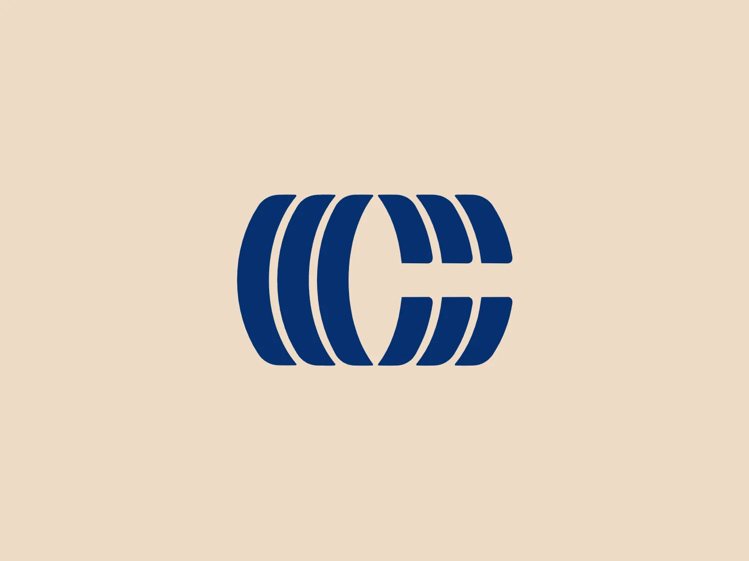 The Cogeco logo showcases a stylized representation of the letters "CC" created with overlapping, bold circular arcs. The arcs gradually diminish in size as they radiate outward, creating a dynamic and optical illusion effect. The deep, rich blue color exudes professionalism and reliability. The modern and abstract design suggests a forward-thinking and innovative company, while the circular theme may imply unity, continuity, or a global perspective.