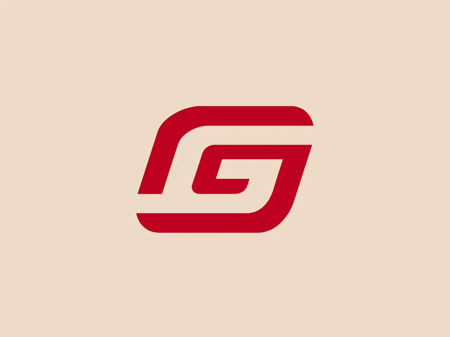 The GASGAS logo features an abstract design that resembles a letter "G" composed of geometric elements with sharp angles and bold lines. The primary color of the logo is a deep red, which gives it a strong and energetic presence. The design is modern and sleek, with a futuristic edge due to the use of negative space within the structure of the "G," which adds depth and a sense of motion. This logo would stand out particularly well on a light and neutral background that doesn't compete with the vibrancy of the red.